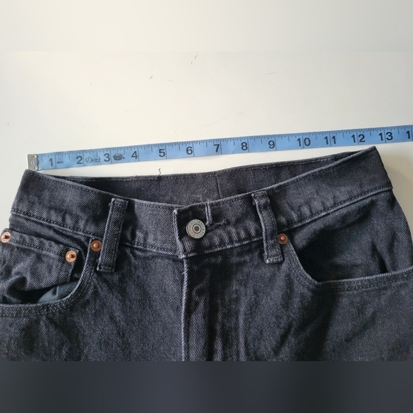 Abercrombie and Fitch Women's High-Loose Jeans in Black Size 25 - Picture 8 of 10